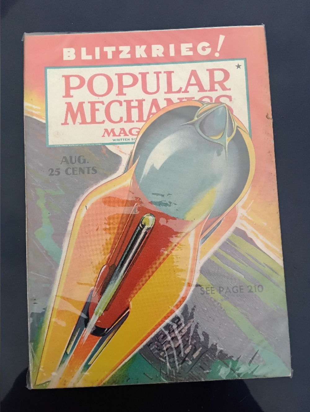Blitzkrieg Popular Mechanics 1940 Magazine